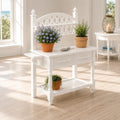 Dollhouse Miniature Outdoor Furniture 1:12 Hamptons Coastal Miniature Furniture Gardener's Table
