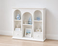 Arched Wall Unit | 1:12 Dollhouse Furniture | Luxury Hamptons Coastal Miniature Cabinet