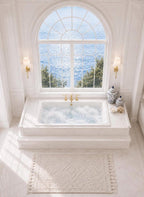 Bathtub | 1:12 Dollhouse Bathroom | Luxury Hamptons Coastal Miniature Furniture