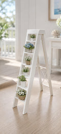Decorative Ladder | 1:12 Dollhouse Accessories | Hamptons Coastal Miniature Home Decor