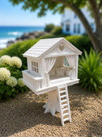 Hamptons Coastal Tree House | 1:12 Dollhouse Miniature Furniture | Beach House Retreat