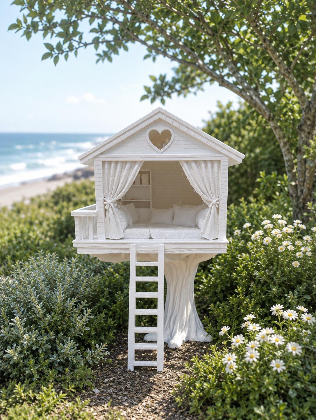 Coastal Hideout | 1:12 Dollhouse Outdoor Furniture | Hamptons Miniature
