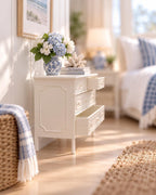 Hamptons Chest of Drawers | 1:12 Dollhouse Miniature Furniture | Coastal Bedroom Dresser