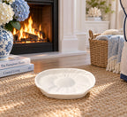 Hamptons Wicker Dog Bed | 1:12 Dollhouse Miniature Pet Furniture | Coastal Pet Basket