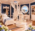 The Lighthouse Keeper’s Cottage Collection | 1:12 Scale Nautical Dollhouse Furniture and Beacon Set