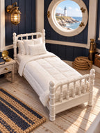 The Lighthouse Keeper’s Cottage Collection | 1:12 Scale Nautical Dollhouse Furniture and Beacon Set